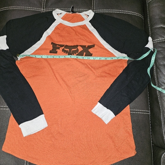 Fox Racing Jersey Orange Black Size Large - Picture 2 of 4